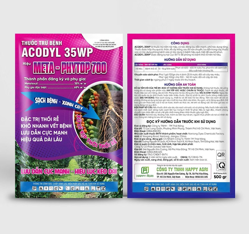 ACODYL 35WP HIỆU META-PHYTOP 700